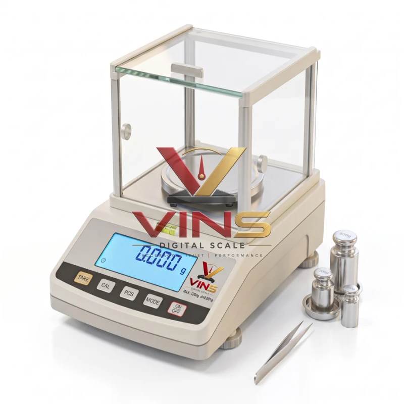 1200g Jewellery & Analytical Scale (0.1mg to 10mg Accuracy) Jawellery And Ayalytical Scale