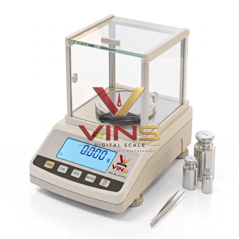 6kg Jewellery & Analytical Scale (0.1mg to 10mg Accuracy) Jawellery And Ayalytical Scale