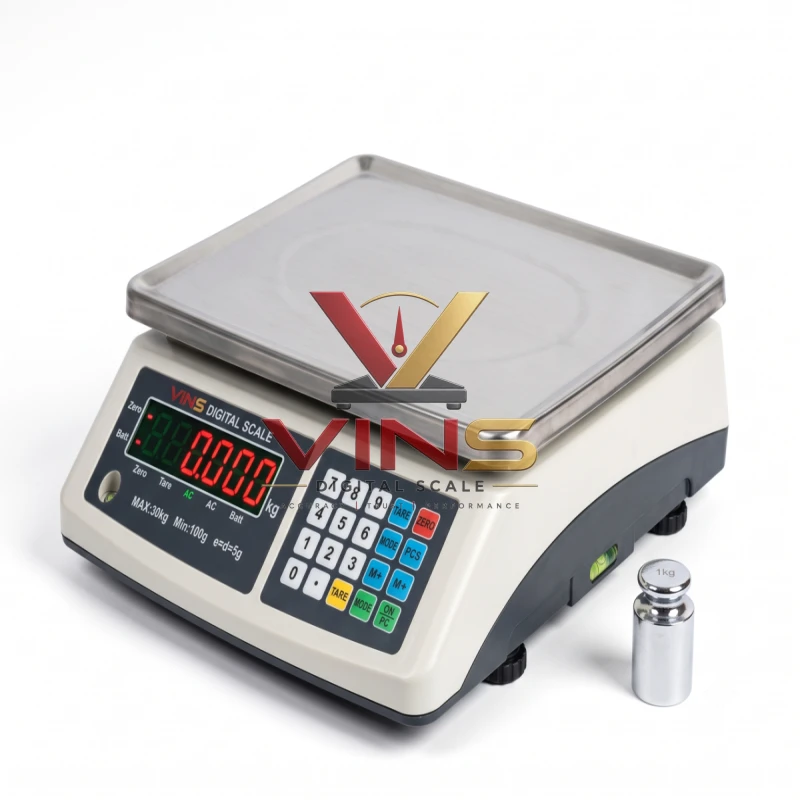 Custom Size Commercial Table Top Digital Scale with Barcode Printing thumbnail 2