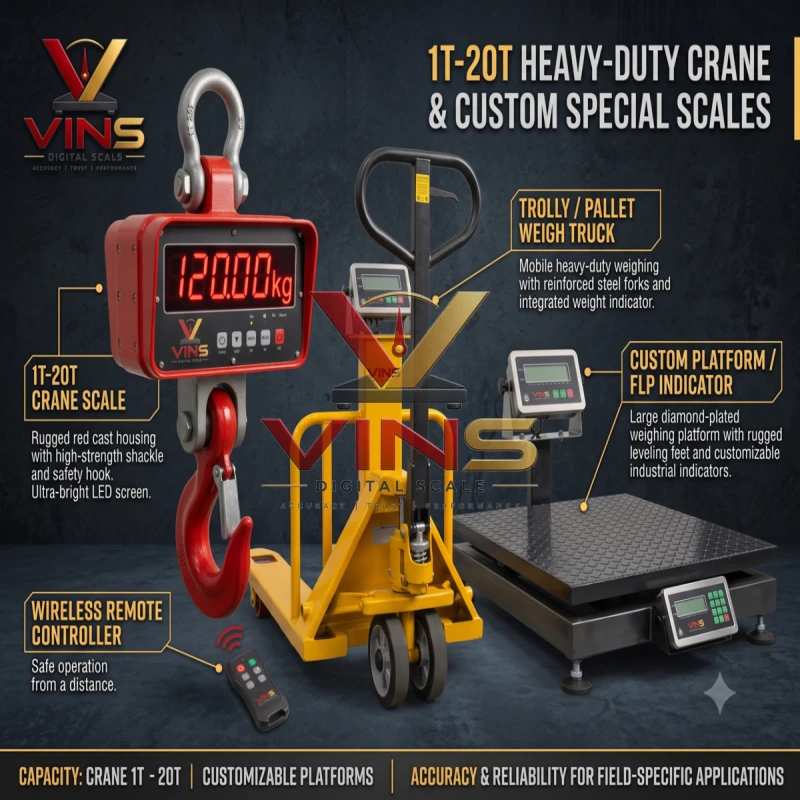 1T-20T Heavy-Duty Crane &amp; Custom Special Scales thumbnail 2